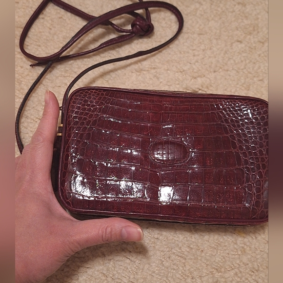 Vintage Leather Camera Box Bag - Picture 7 of 7